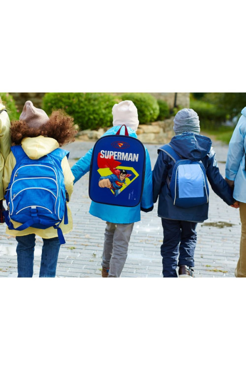 Mochila 30cm 3D SUPERMAN