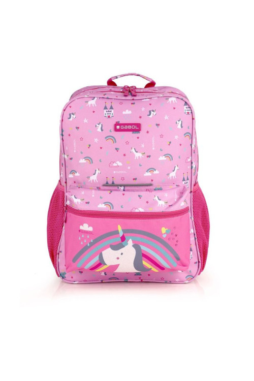 Mochila adapt 44cm RAINBOW UNICORNIO