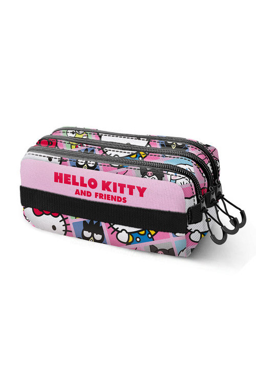 Portatodo triple HELLO KITTY