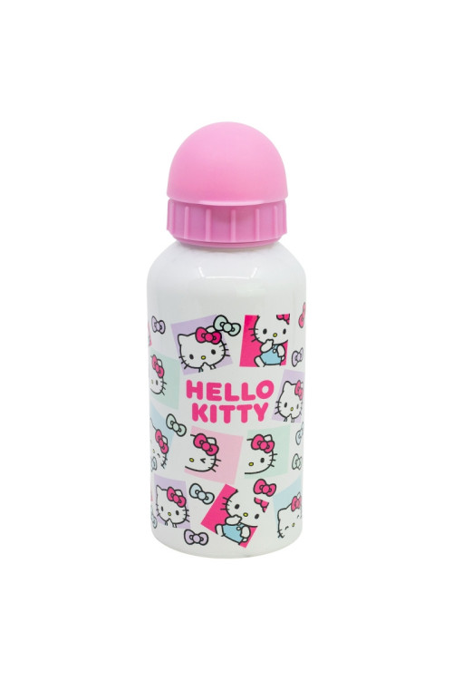 Botella 400ml aluminio HELLO KITTY