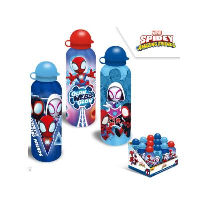 Botella 500ml aluminio SPIDEY