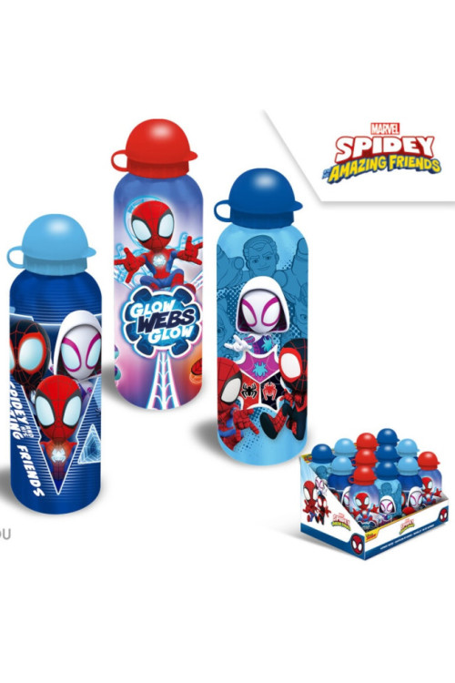Botella 500ml aluminio SPIDEY