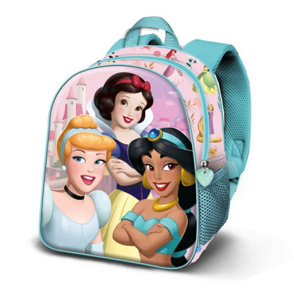 Mochila 31cm 3D PRINCESAS