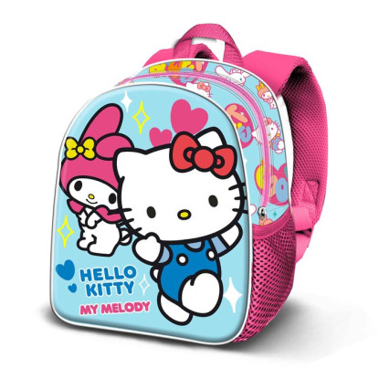 Mochila 31cm 3D HELLO KITTY