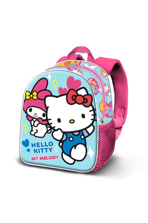 Mochila 31cm 3D HELLO KITTY
