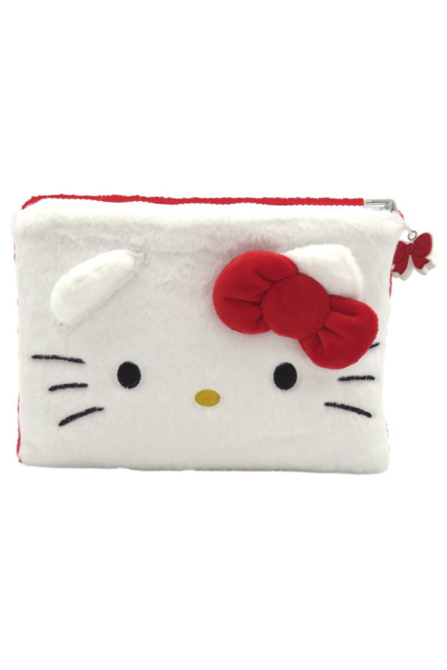 Neceser reversible peluche HELLO KITTY / KUROMI