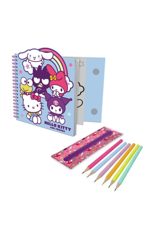 Cuaderno actividades estuche HELLO KITTY