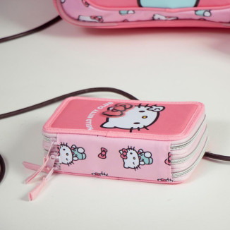 Plumier triple HELLO KITTY