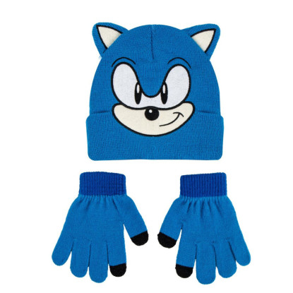 Set gorro guante SONIC