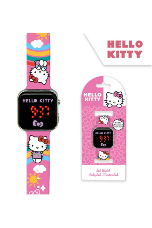 Reloj digital led HELLO KITTY