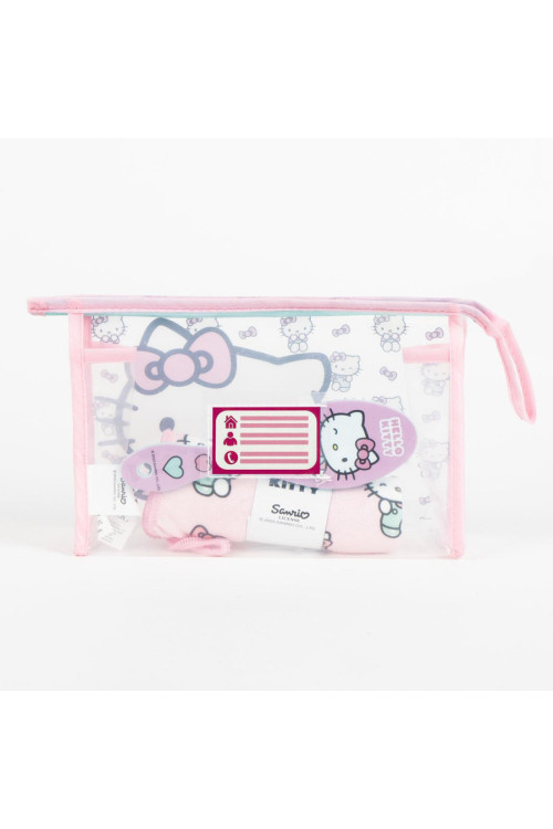 Neceser aseo transp. HELLO KITTY
