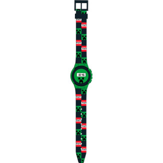 Reloj digital MINECRAFT