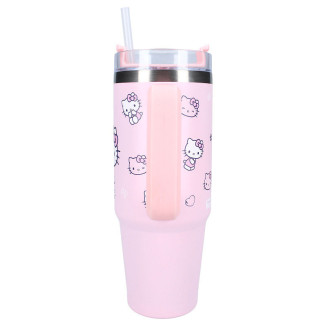 Taza termo XL 900ml HELLO KITTY