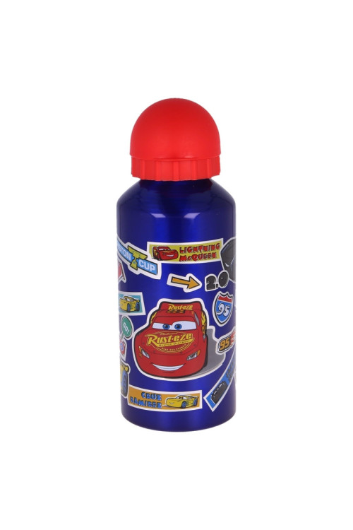 Botella 400ml aluminio CARS