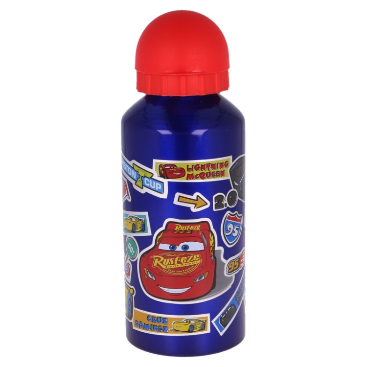 Botella 400ml aluminio CARS