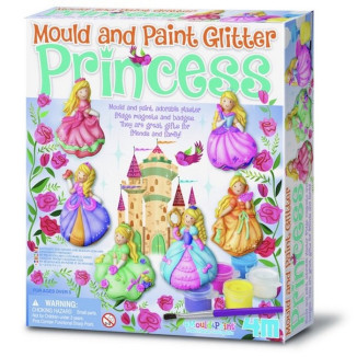 Juego moldea y pinta PRINCESAS