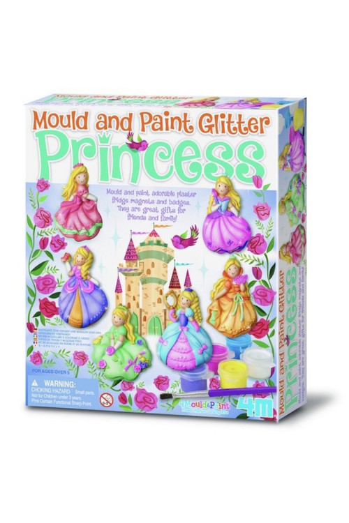 Juego moldea y pinta PRINCESAS