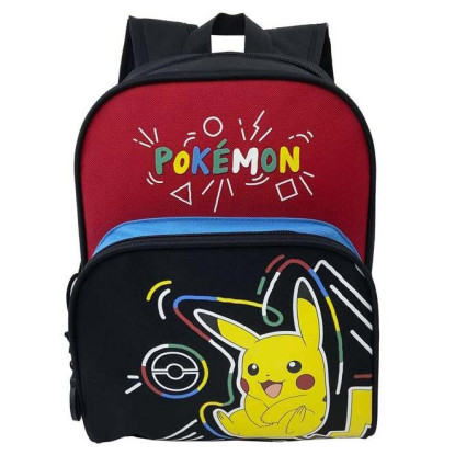 Mochila 30cm POKEMON colors