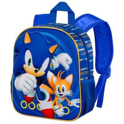 Mochila 31cm 3D SONIC