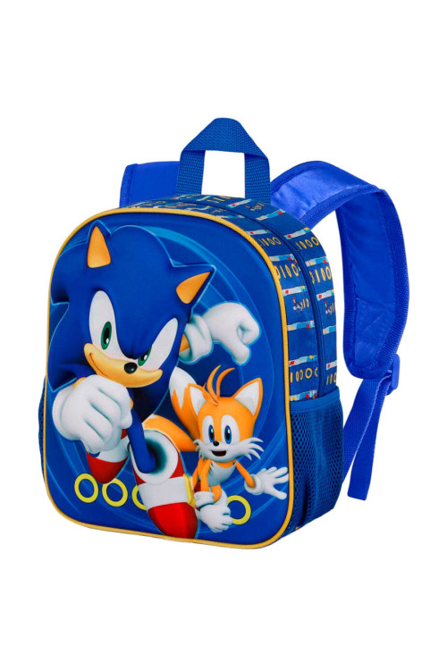 Mochila 31cm 3D SONIC