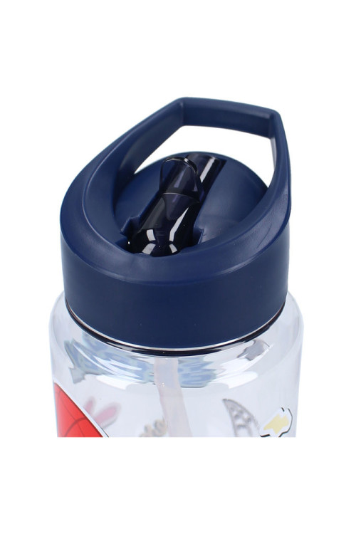 Botella pajita 450ml SPIDEY