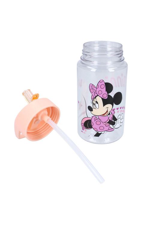 Botella pajita 450ml MINNIE