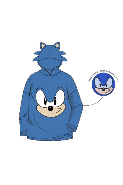 Bata sudadera SONIC