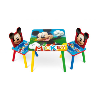 Set mesa + 2 sillas MICKEY