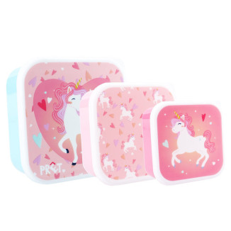 Set 3 tupper UNICORN