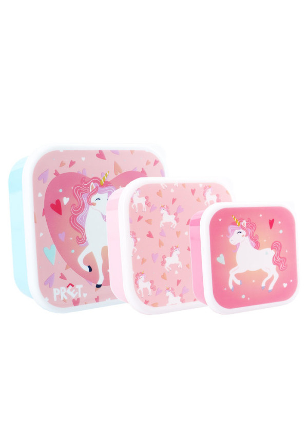 Set 3 tupper UNICORN