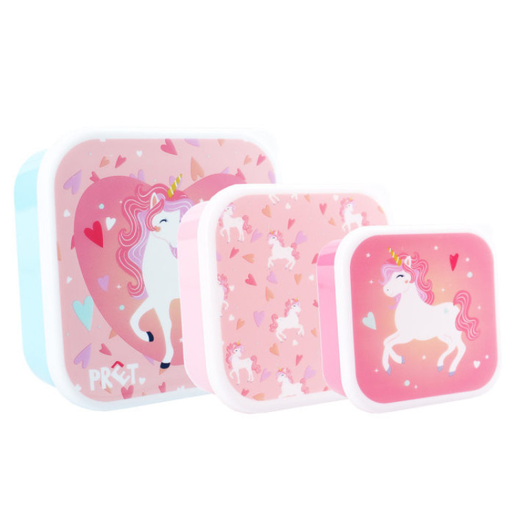 Set 3 tupper UNICORN
