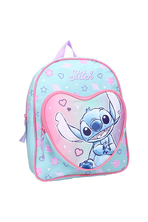 Mochila 32cm STITCH corazon