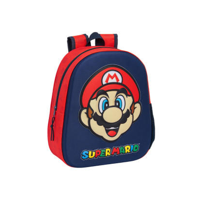 Mochila 31cm 3D MARIO world 