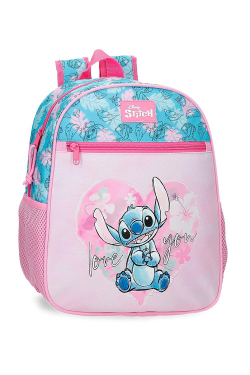 Mochila 34cm STITCH heart