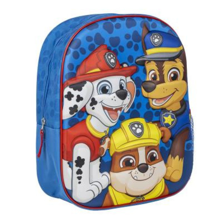 Mochila 31cm 3D PAW PATROL