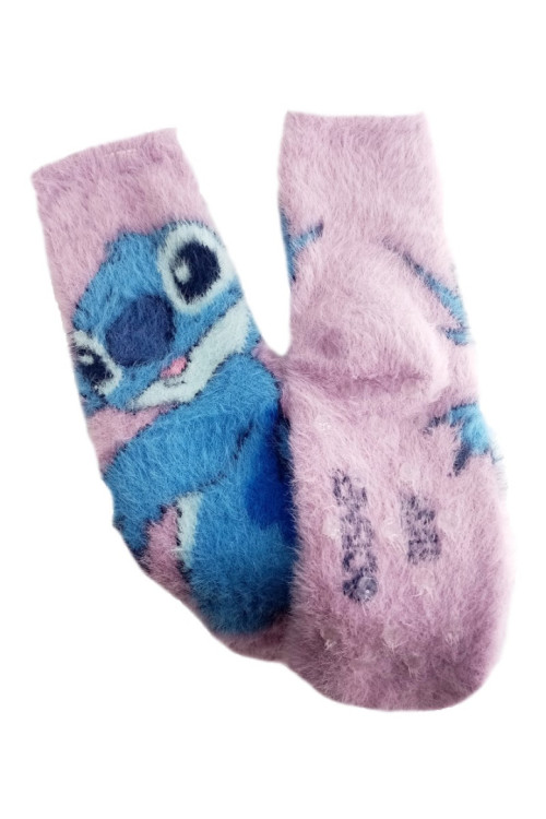 Calcetin antidesliz. coralina STITCH