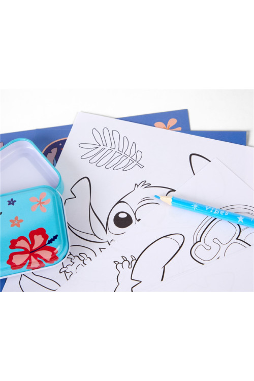 Estuche viaje colorear