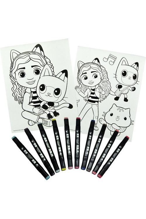 Set colorear numeros GABBYs