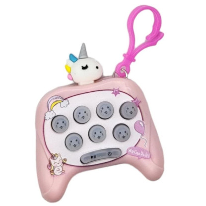 Llavero pop it UNICORNIO