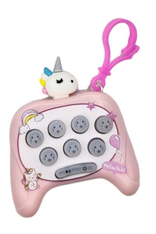 Llavero pop it UNICORNIO