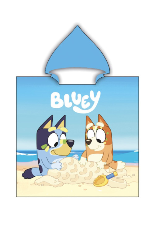 Poncho micro BLUEY