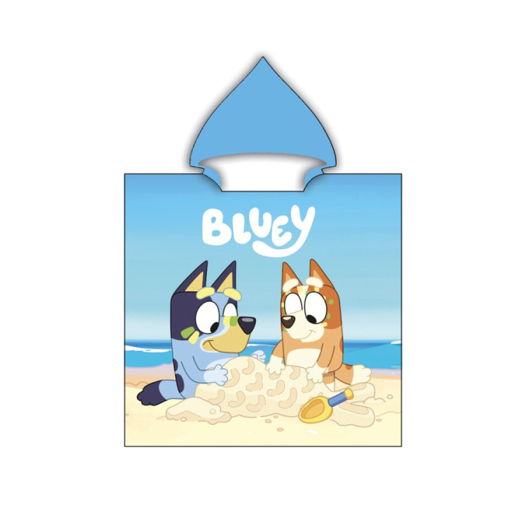 Poncho micro BLUEY