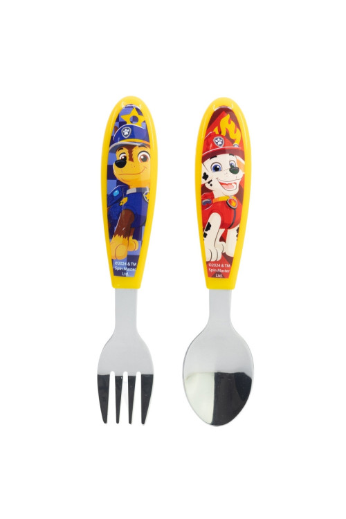 Cubiertos ergo metal PAW PATROL