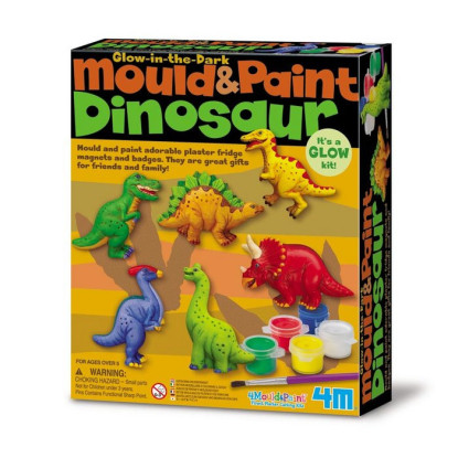Juego moldea y pinta DINOSAURIOS