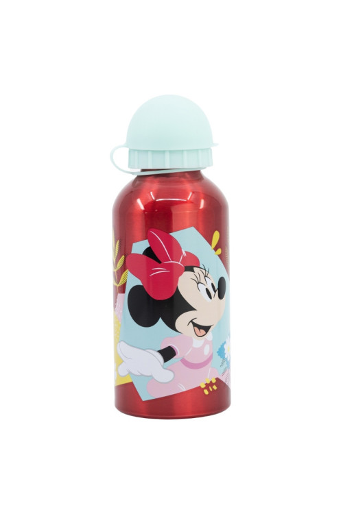 Botella 400ml aluminio MINNIE