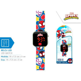 Reloj digital led SPIDEY