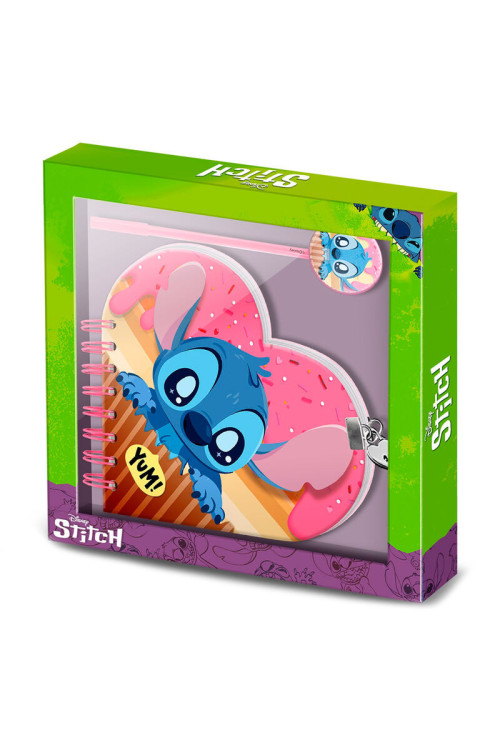 Set diario + boli STITCH