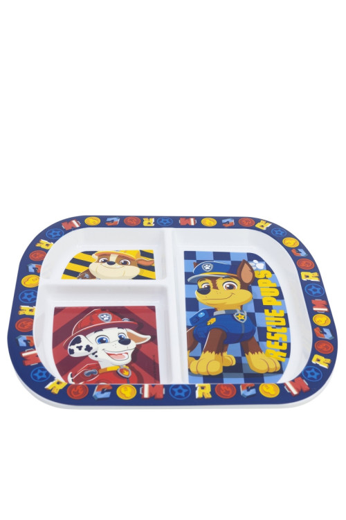 Plato dividido PAW PATROL