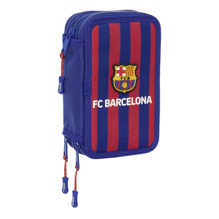 Plumier triple BARÇA 