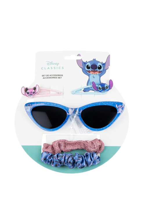 Set pelo + gafas STITCH